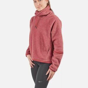 Nike Women’s Therma Cowl Training Top in Red